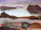 The blue lake